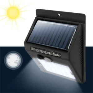 Aplique Luz Solar Con Sensor 40 Led